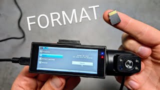 How to FORMAT Dash Cam Micro SD Memory Card