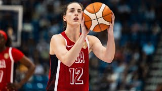 “Passing the Torch! 🏀✨ Caitlin Clark Wears Diana Taurasi’s #12 for Team USA”