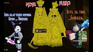 THE MIMIC WITCHES TRAIL WITH SHINOBU AND GIYUU! SLAYIN ALL OF THE MONSTERS |  Roblox the mimic