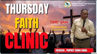 LIVE : SUNDAY PROPHTICE SERVICE  5TH OCT. 2025 END-TIME GOSPEL LIGHT BELIEVERS ASSEMBLY