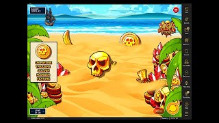 Got Caption Plunder Treasure on the Beautiful Beach!!