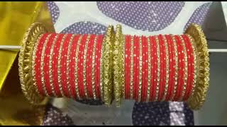 fancy metel CHUDI. Lal Chudi ka set hai #amethi pls subscribe #viral#video#shorts#Afroz.ali.14