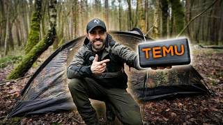 TEMU SURVIVAL: Stealth Camping with Budget Survival Kit