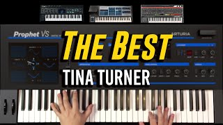 The Best Tina Turner | Keyboard Cover Sounds | Gig Performer Arturia V Collection X 80s Covers Set 4