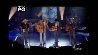 Alan Jackson ((With George, Dierks, & Brad)) -  "Country Boy"