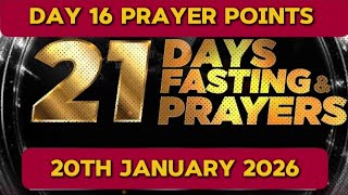 NSPPD 21 Days Fasting And Prayer Points 20 January 2026 Day 16 With Pastor Jerry Eze