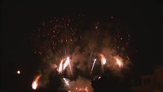 Feux d'artifice à Roquebrune,villa Casa Del Mar,le 29 Juillet 2018