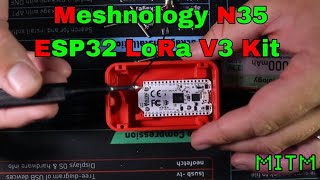 Meshnology N35 ESP32 LoRa V3 Kit – Meshtastic Portable Node Build & Review
