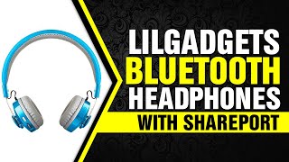 LilGadgets Untangled PRO Kids Premium Wireless Bluetooth Headphones with SharePort (Children)