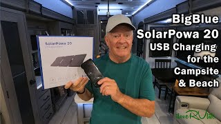 BigBlue SolarPowa 20   USB Charging for the Campsite