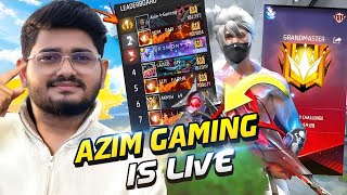 New Grandmaster Top 1 Push V Badge Lobby ❤ FF LIVE ✌ Free Fire LIVE! #ff #freefire