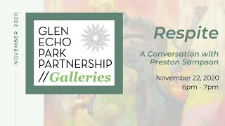Artist Talk | Respite: Preston Sampson