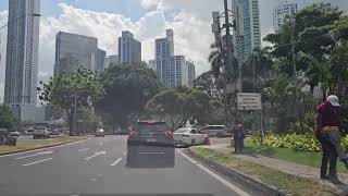 Driving from Panama City Airport to Airbnb | Panama City, Panama Travel Vlog 2025