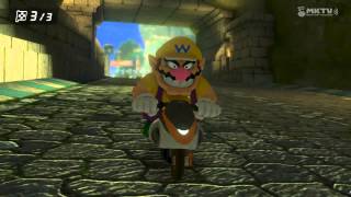 Wii U - Mario Kart 8 - Thwomp Ruins (20140623)