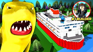 I Hired a Pro Builder to CHEAT in Build A Boat!