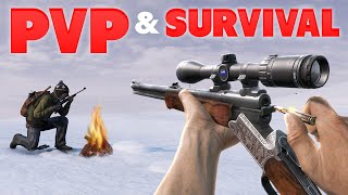 Fighting for SURVIVAL on a Winter DayZ Server!