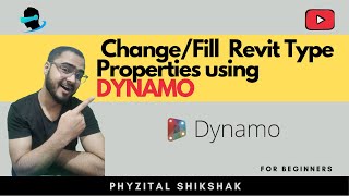 Dynamo Basic Training | Fill Revit Type parameters using Dynamo | Revit-Dynamo Rhythm Package-BIM