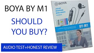 BOYA BY M1 Mic Honest Review / Purchase krna chahiye? Quality Test