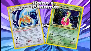 Retro Format 2003 Neo Genesis - Skyridge Pokemon TCG Battle! Light Dragonite Vs Meganium/Exeggutor!