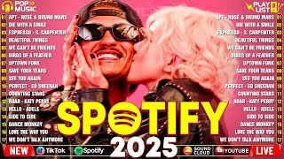 Bruno mars 2025 Top 20 Hits Playlist | Based on Latest Spotify daily streaming