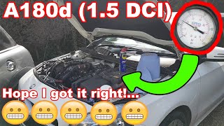 Mercedes A180d running knocking? Not fixed... and I was the parts cannon... 🙄