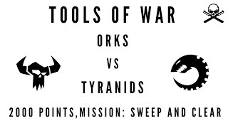 Warhammer 40,000 9th Edition Battle Report: Orks vs Tyranids 2000pts