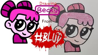 Drawing Becky From #blud using AR Sketch