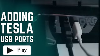 The Aorika USB Hub is perfect for my Model Y music and dash cam - Review