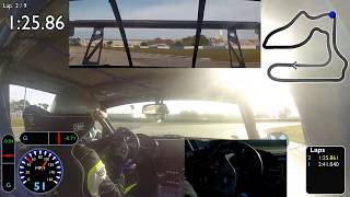 Sebring - E36 M3 - PBOC Winterfest - SuperSolo - Sunday 1/19 - Session 1