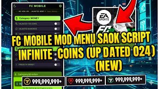 Fc Sports FC Mobile MENU MOD !! (New Update) 🔥