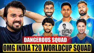 Itna Dangerous Squad INDIA Announced T20 Worldcup Squad No Gill and Pant | IND T20 Squad Review