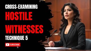 Cross-Examination Questions: Technique 5 Control Witnesses on Cross-Examination #triallawyers