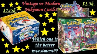 Should You Invest in Vintage or Modern Pokémon Cards?