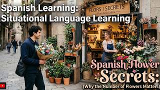 Spanish Learning ｜Spanish Flower Secrets｜Situational Language Learning