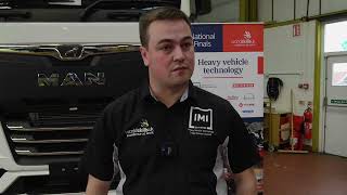 Kieron Layland, Heavy Vehicle Technology Judge - IMI Skills Competitions 2024
