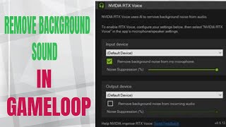 how to remove background noise ||how to remove background noise in video || nvidia rtx voice setup.
