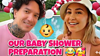 OUR  BABY SHOWER PARTY PREPARATION #catherinepaiz #catherineandigor 