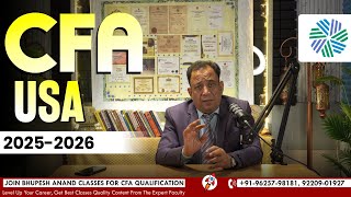 CFA USA | 2025-2026  | BHUPESH ANAND