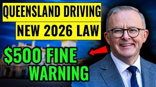 NEW 2026 Queensland Driving Law Explained 🇦🇺 | Avoid Huge Fines & Demerits –Every Driver Must Watch!