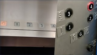 Enjoy it while it lasts! | 1980s OTIS Lexan Traction Lift | PB Tech, Wellington CBD
