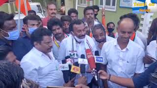 சைதை துரைசாமிஅவர்கள் 174 வது வடக்கு பகுதியில் பொதுமக்களிடம் நடந்துசென்று வாக்கு சேகரிப்பு