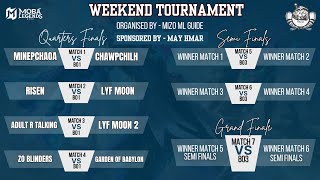 🔴Live.GRAND FINALE | Weekend Tournament | Mizo ML Guide Moba Legends..#gaming #mobalegends #mlbb