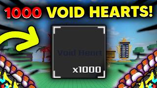 (LIVE) USING 1000 VOID HEARTS ON ONE ACCOUNT! | Sol's RNG