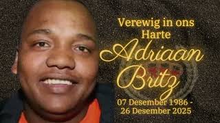 Troosdiens van Wyle Adriaan Britz te Worcester