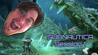 Subnautica Session 1: Danger in the Briny Deep!