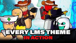 EVERY DIE OF DEATH LMS THEME IN ACTION! (Roblox Die of Death)