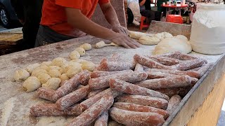 Korean Outdoor Market Food Collection