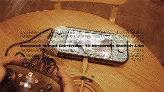 Connect Wired Controller to Switch Lite (Tutorial)
