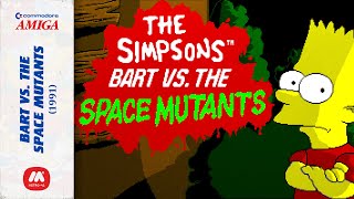 The Simpsons: Bart vs. the Space Mutants (Amiga) (1991) — Opening