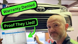 Low Mileage Camry What Happened To You? - Part 2 The Warranty Denied